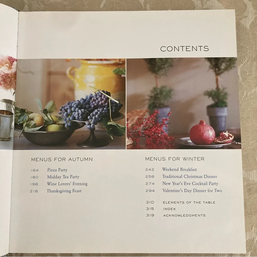 Entertaining: Inspired Menus for Cooking with Family and Friends